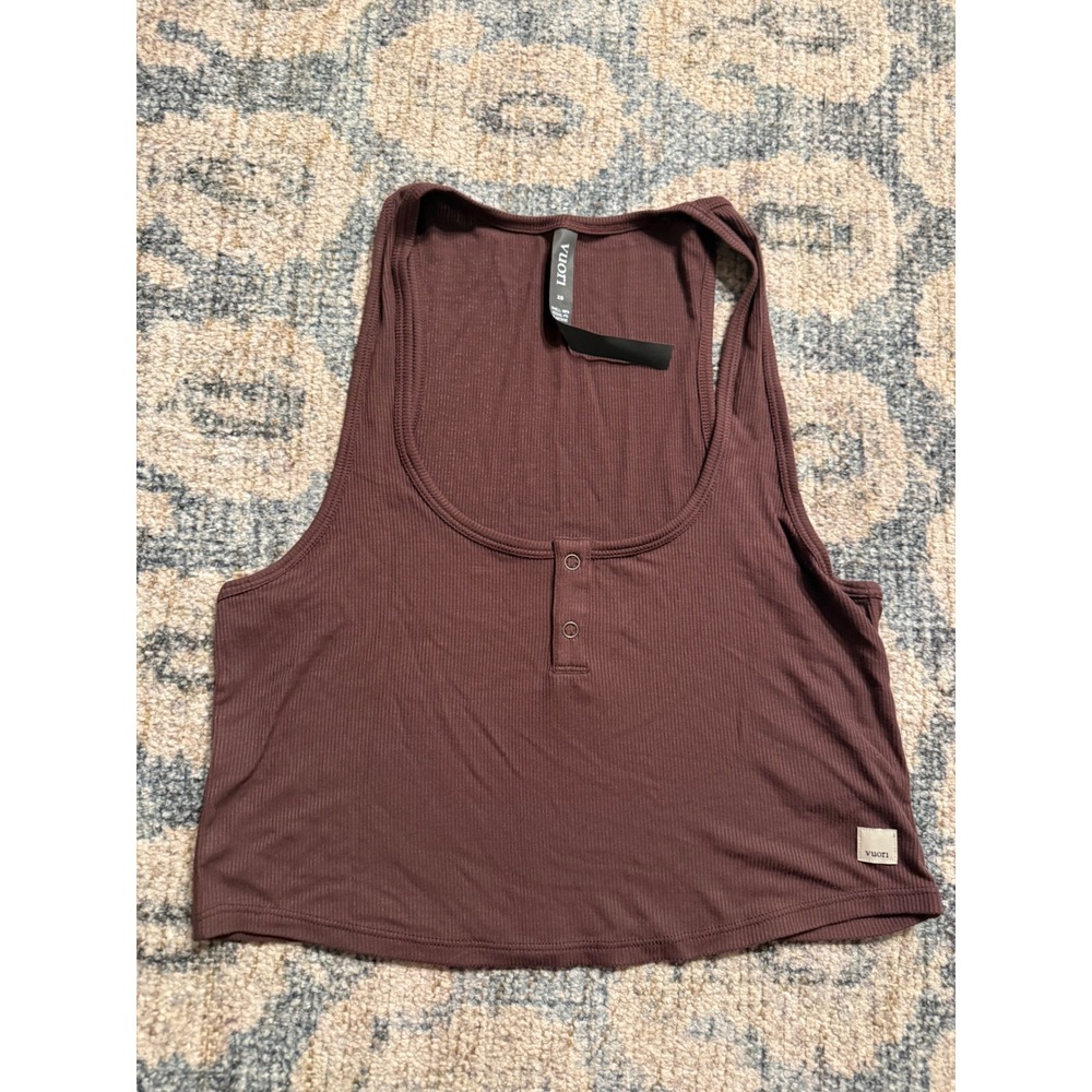 Vuori Cove Crop Tank Size XS NWOT